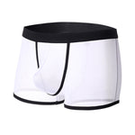 3 Pack Men's Semi-Sheer High-Stretch Skin-Friendly Mesh Breathable Trunks