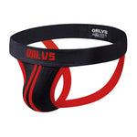 3 Pack Men's U-Pouch Striped Sexy Jockstraps