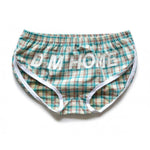 2 Pack Men's Loose Aloha Cotton Plaid Home Pants