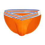 2-pack Men's Striped V-waist High-cut Briefs