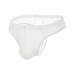 2 Pack Men's Low-Rise Solid Color Moisture-Wicking Sexy Light Compression Thongs