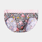 4 Pack Men's Antibacterial Cotton Breathable with Trendy Print Briefs