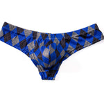 Men’s Low-Rise U-Convex Print Thong