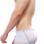 2 Pack Men's Sporty Breathable U Convex Pouch Trunks