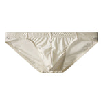 3 Pack Men's Sexy & Stylish Loose-Fit Seamless Solid Color Low-Rise Bikini