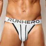 3 Pack Men's High-Cut Mesh Bikini with Contoured Pouch and Tagless Comfort