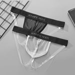 2 Pack Men's Stay-Put Fit Silky Touch Skin-Friendly Chafe-Free Design Jockstrap