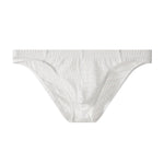 3 Pack Men's Sheer Mesh Solid Color Minimalist Breathable Briefs