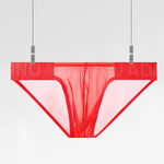 2 Pack Ultra-Thin Men's Breathable Semi-Transparent Sexy Bikini