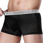 Men's Mesh Breathable Separate Pouch Skin-Friendly Trunks