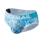 2 Pack Men's Premium Soft Cotton Sporty Cut Daily Stretch Firm Support Briefs & Jockstrap