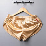 Men's Lounge Pants Comfortable Breathable Silky Sleep Shorts