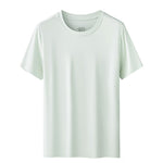 Men's Double-Faced Modal Crewneck Base Layer Casual Ultra-Soft Tagless T-Shirt
