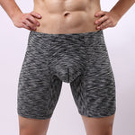 Men's Sport Anti-chafing Large Pouch Boxer Briefs