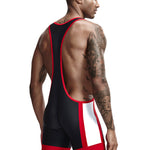 Men’s High Stretch Wrestling Singlet Bodysuit