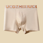 4 Pack Men's Antibacterial Comfort Cotton Quick-Dry Trunks