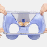 Men's Premium Soft Cotton Pouch Comfort & Breathability Lift System Trunks