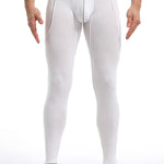 Men's Warm Pants Thin Fleece Casual Thermal Pants