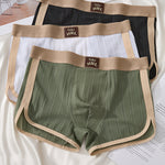 4 Pack Men's Cooling Airflow Body-Contouring Fit All-Season Boxer Briefs
