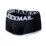 2 Pack Men's Breathable Cotton Skin-Friendly Sexy Low-Rise & Revealing Jockstraps