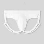2 Pack Men's Bamboo Fiber Athletic Thong with Contour U-Pouch & Soft Stretch Fit