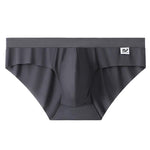 3 Pack Men's Ultra-Thin Breathable Ribbed Ice Silk Briefs