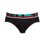 2 Pack Men's Sporty Cut Odor-Control Day-Long Comfort Snug Fit Briefs