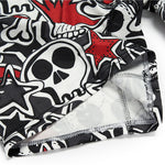 2 Pack Men's Printed High-Stretch Relaxed Fit Sport Activewear Tights