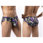 6 Pack Men's Sexy Bold Prints Odor-Control Stay-Put Fit Briefs