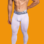 Men's Low-Rise Breathable Silk-Like Semi-Transparent Tights