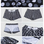 Men's Bold Prints Quick-Dry Fabric Seamless Comfort Swim Shorts & Trunks