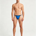 4 Pack Men's Cooling Touch Adjustable Ice Silk Bikinis