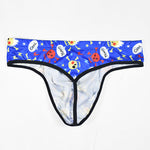 3 Pack Men's Skull Print Thong - Edgy & Sexy