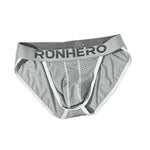 3 Pack Men's High-Cut Mesh Bikini with Contoured Pouch and Tagless Comfort