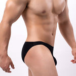 3 Pack Men's Sexy Comfortable Large Pouch Bikini