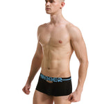 2 Pack Men's Supportive Pouch Breathable Comfort Quick-Dry Stretch Trunks