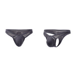 4 Pack Men's Low-Rise Breathable Mesh Lightweight Sexy Thongs