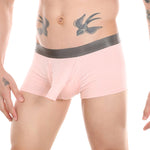 Men’s Dual Ball Pouch Trunks With Fly Front