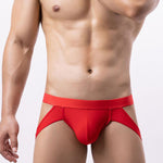 3 Pack Men's Cooling Airflow Trendy Design Sexy Stretch Fit Jockstrap