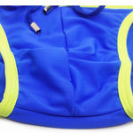Men's Dual-Tone Swim Briefs with Removable Padding