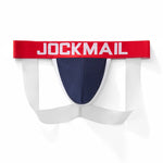 2 Pack Men's Low-Rise Sexy Ice Silk Seamless Comfort Anti-Odor Jockstrap