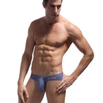 2 Pack Men's Comfortable Cotton Large Pouch Sports Bikini