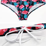 Men's Quick-Dry Printed UV Protection No-Slip Elastic Swim Briefs