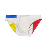 Men's 3D Pouch With Pad Beach Swim Briefs
