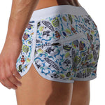 Men's Bold Prints Quick-Dry Pocket Swim Shorts & Trunks