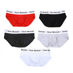 3 Pack Men's Supportive Fit High-Stretch Ultra-Soft Cotton Classic Briefs