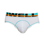 2 Pack Men's Sporty Cut Odor-Control Day-Long Comfort Snug Fit Briefs