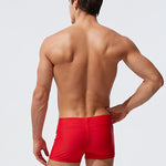 Men's Moisture-Wicking Lining Sporty Cut Stay-Put Fit Swim Shorts & Trunks