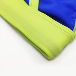Men's Dual-Tone Swim Briefs with Removable Padding