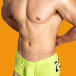 2-pack Men's Solid Color Comfortable Button-down Trunks